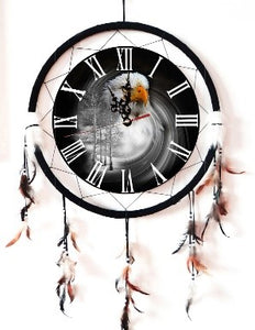 21" Dreamcatchers Mandella Clocks KCLOCK