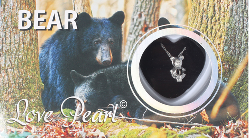 Bear Love Pearl Necklace