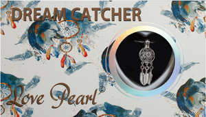 Dreamcatcher Love Pearl Necklace